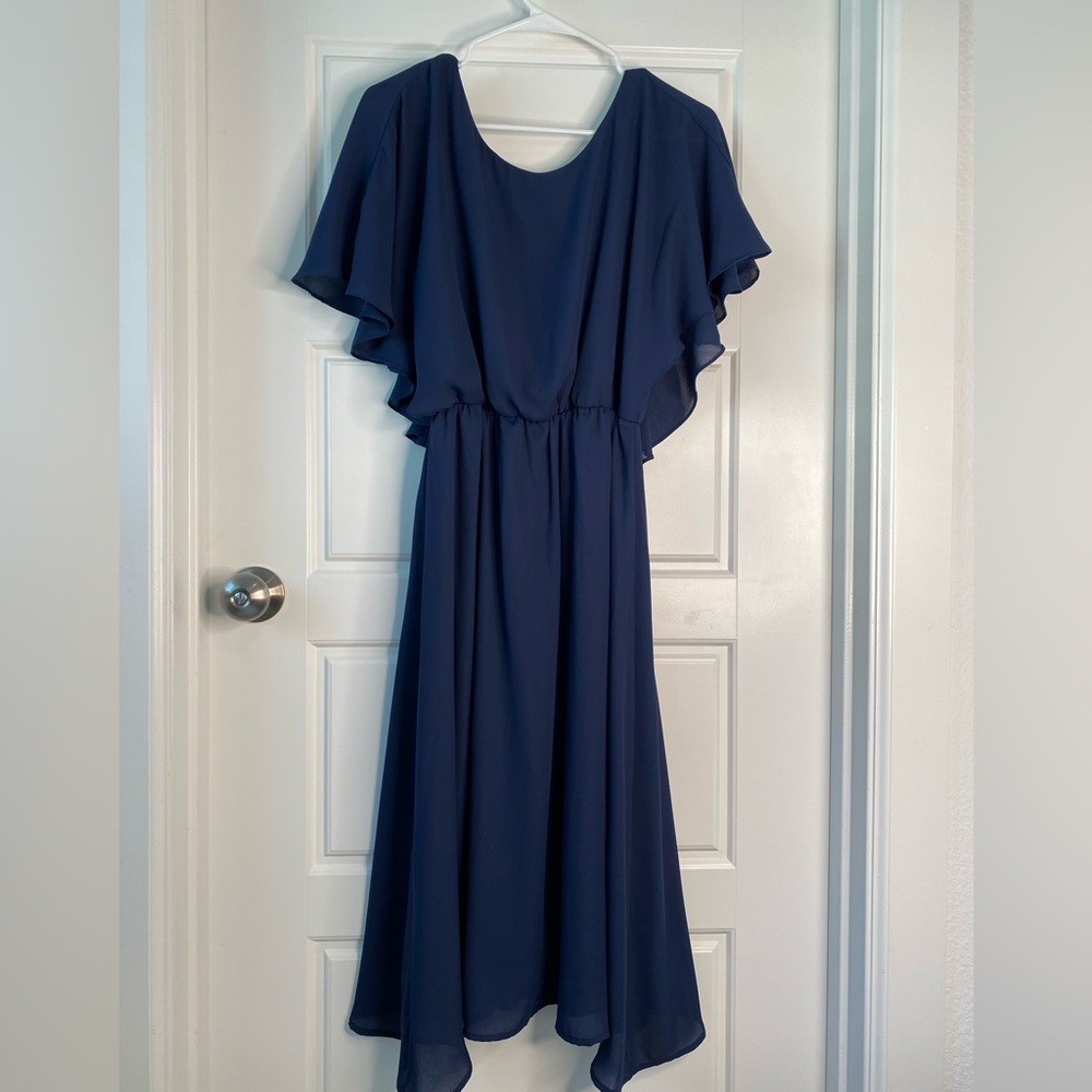 Dark blue cocktails dress Size M